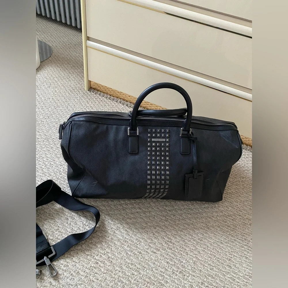 MICHAEL KORS Jet Set Travel Studded Large Duffle - Picture 14 of 14